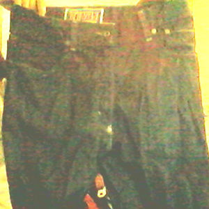 Levi's 569 Loose Straight Navy beige stitch 34x32